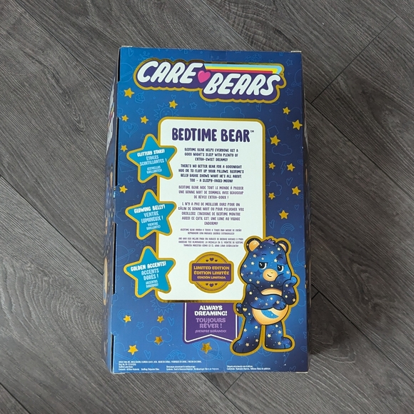 Bedtime Bear Limited Edition Carebear - Picture 3 of 3
